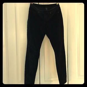 Corduroy Black Leggings